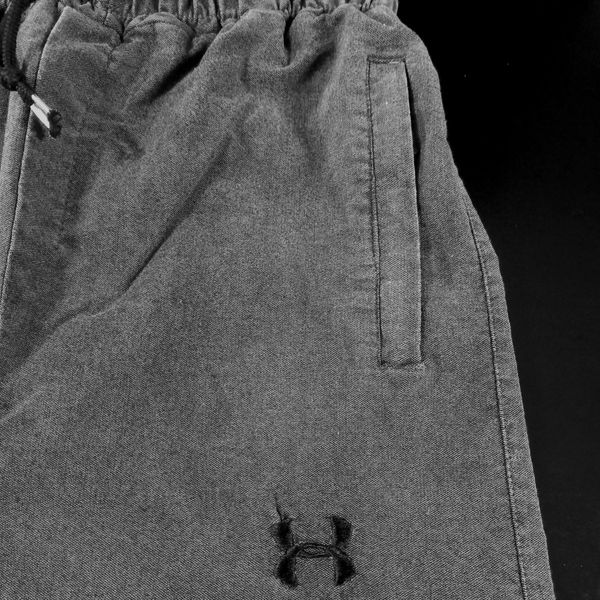 اسلش مردانه ساده رنگ طوسی تیره