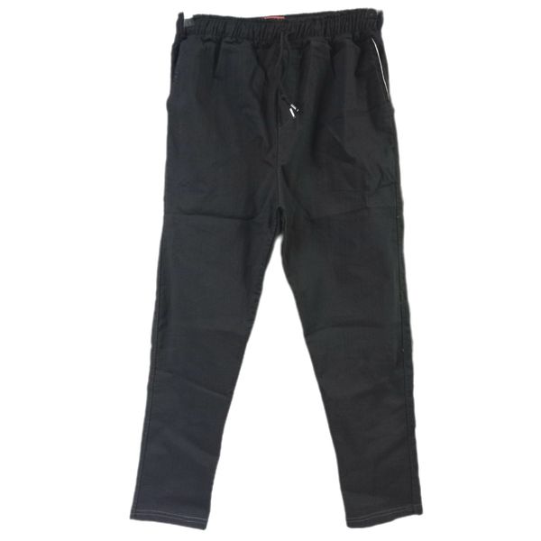 اسلش مردانه ساده رنگ زغالی