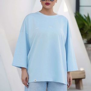 قیمت تیشرت باکسی پنبه سوپر زنانه