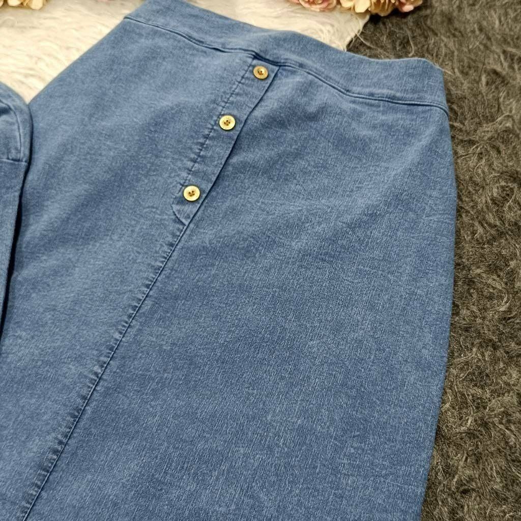 خرید اینترنتی ست کت و دامن جین زنانه و دخترانه