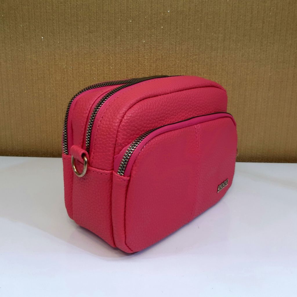 خرید انلاین کیف دوشی 3 زیپ مدل Ecco