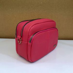 خرید انلاین کیف دوشی 3 زیپ مدل Ecco