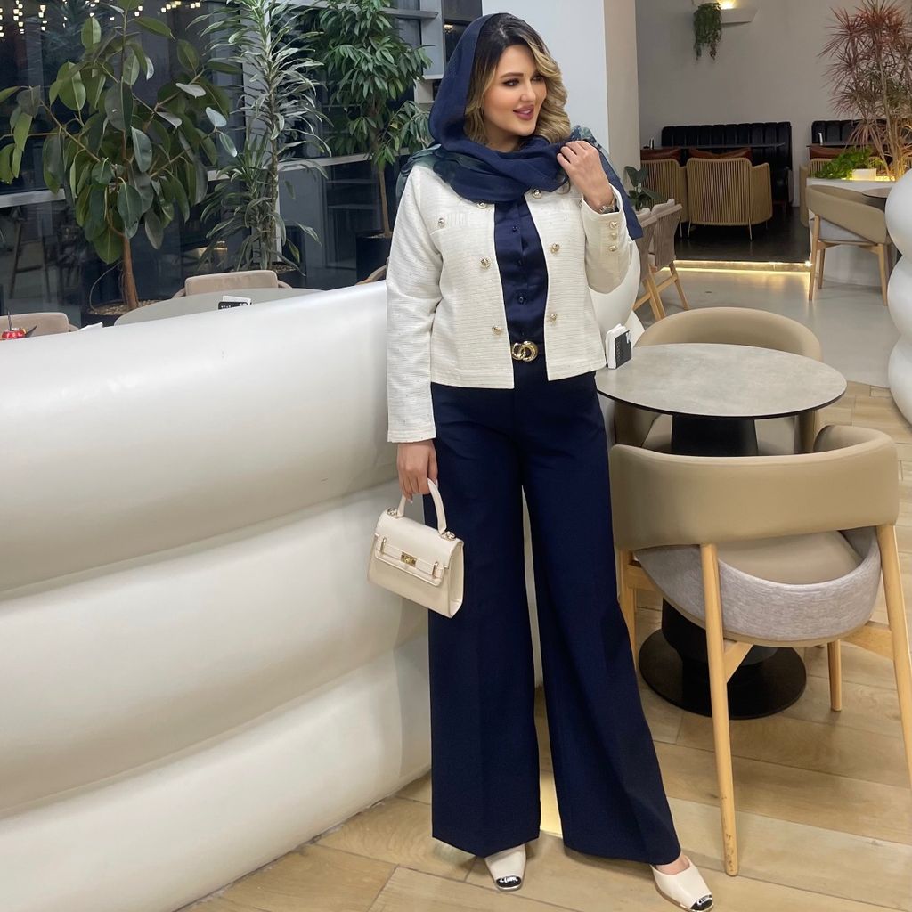 خرید آنلاین شلوار شافل فلو (کالکشن فروزان نریمیسا)