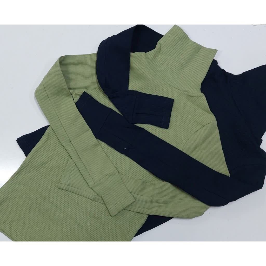 مشخصات بلوز کبریتی یقه اسکی زنانه blz64