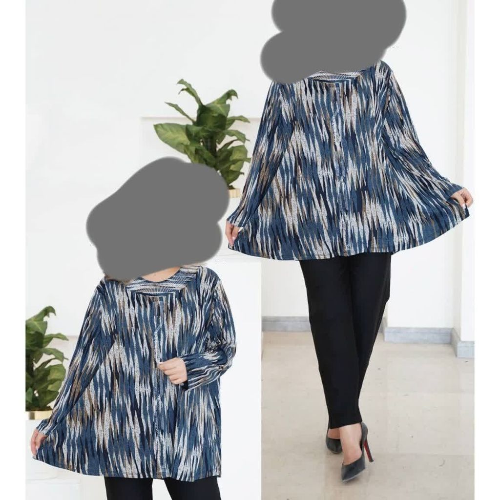 فروش اینترنتی تونیک سایزبزرگ زنانه tnk47t