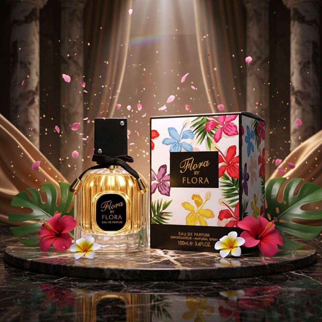 قیمت عطر اصل امارات گلی خوشبو  زنانه گوچی فلورا فراگرنس ورد - 100 میل