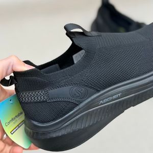 خرید اینترنتی قیمت کتونی بزرگسال جورابی طرح اسکیچرز کد 4110902