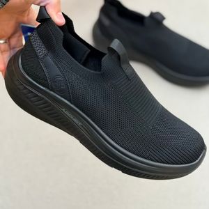 خرید اینترنتی قیمت کتونی بزرگسال جورابی طرح اسکیچرز کد 4110902