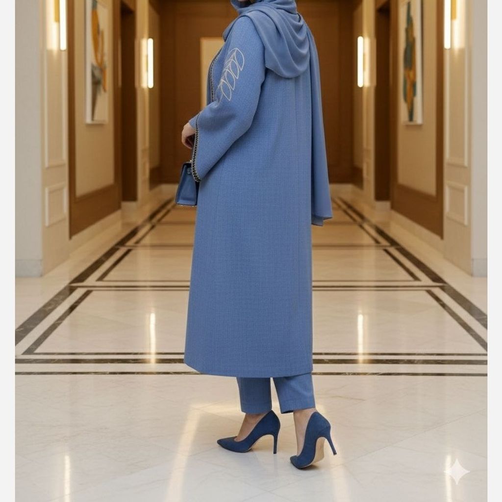 خرید اینترنتی مانتو مجلسی گلدوزی رویسا تا سایز 58