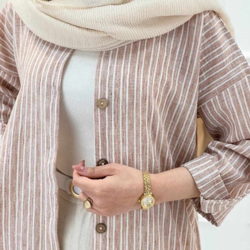 قیمت ارزان مانتو راه راه پارسی