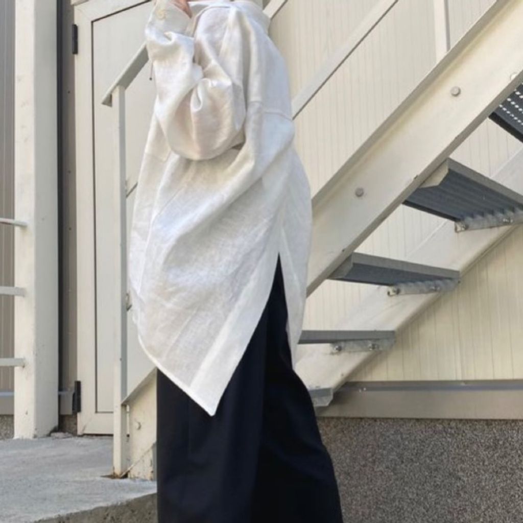 خرید اینترنتی شومیز لینن کژوال