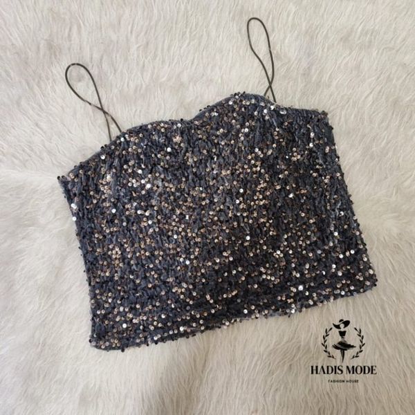 کراپ مخمل پولکی