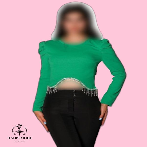 شومیز نیم تنه ریسه ای