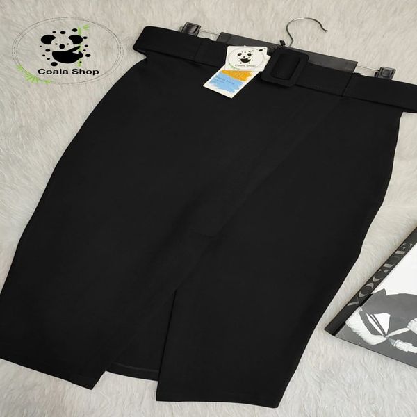 دامن مدادی جلو چاک سورن کشی میدی قد 70