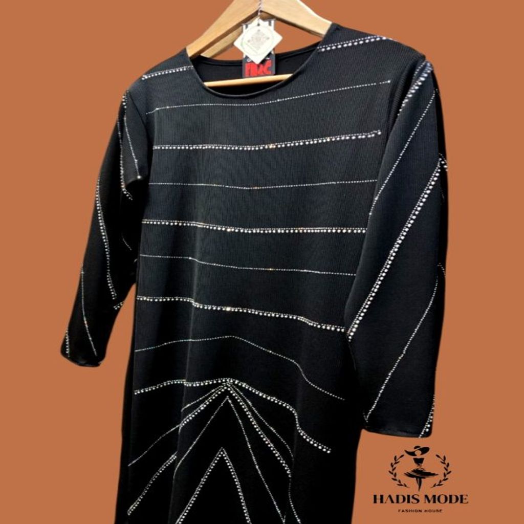 خرید اینترنتی قیمت ماکسی فانریپ نگین دار طرح هشتی