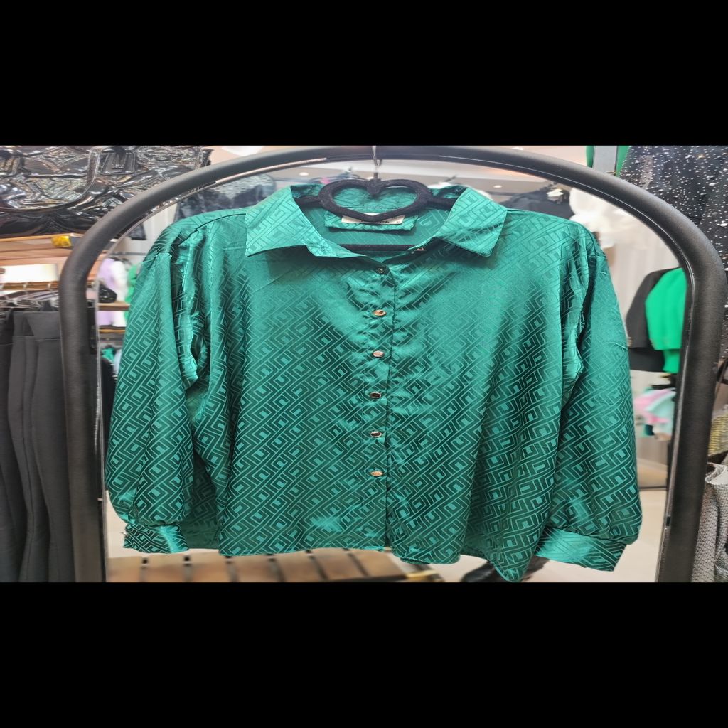 خرید اینترنتی قیمت شومیز ساتن ابریشم طرحدار