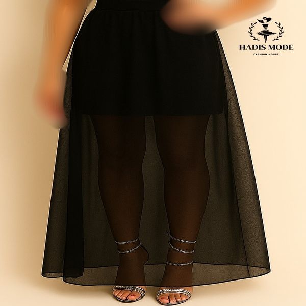 دامن مجلسی توری بیده بلند قد 118