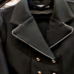 کت  کراپ (نیمتنه) نگین دار