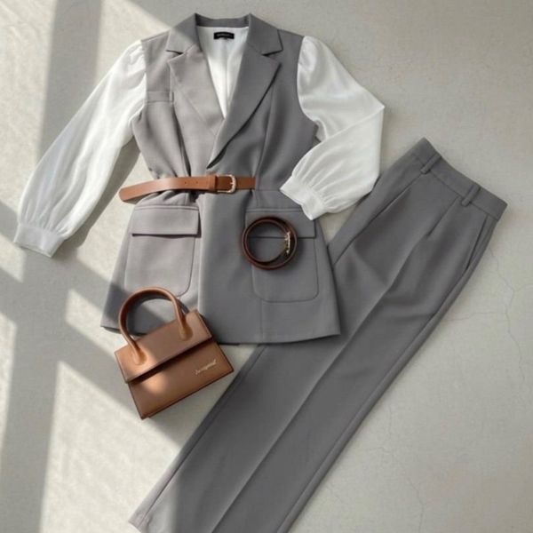 وست شلوار مزونی محنا رام