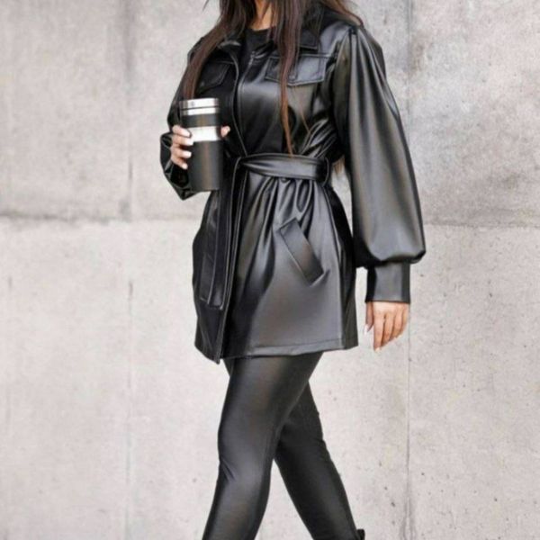 کت چرم کوتاه رام