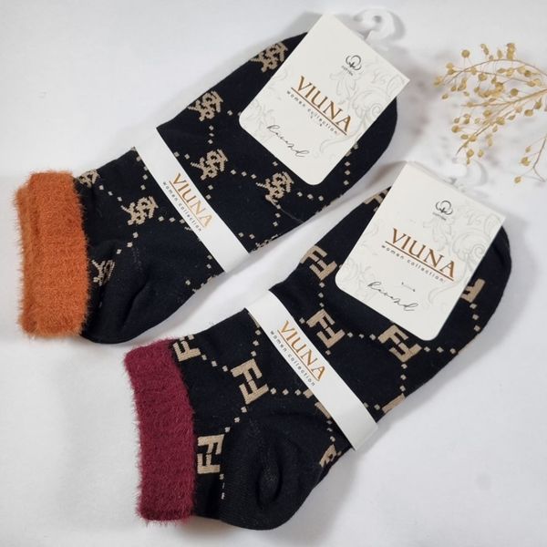 جوراب زنانه لبه خزدار برند ویونا