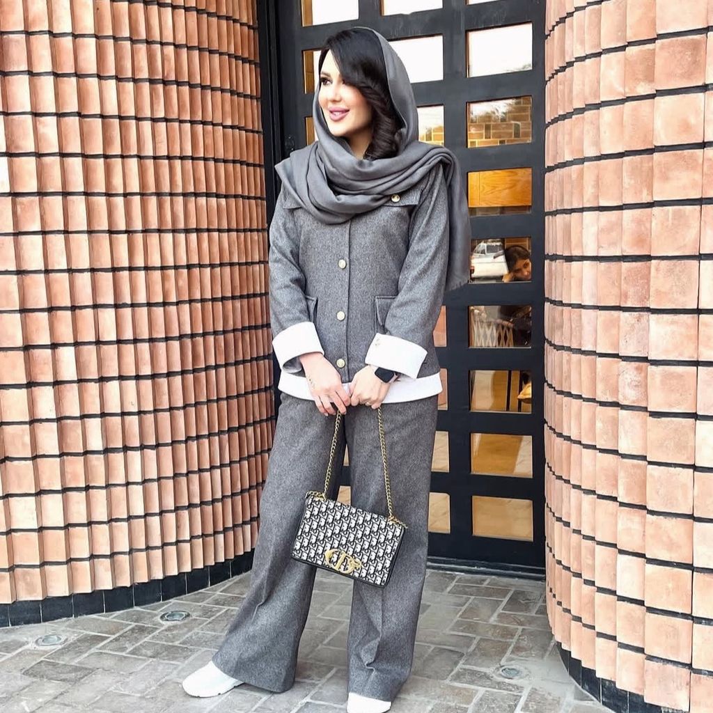 خرید اینترنتی ست کت و شلوار الیزه (کالکشن فروزان نریمیسا)