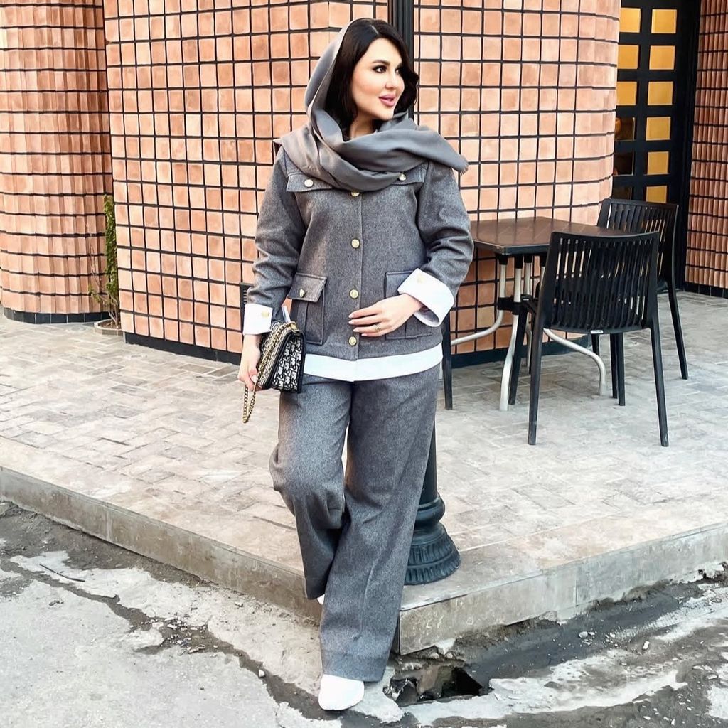 خرید انلاین ست کت و شلوار الیزه (کالکشن فروزان نریمیسا)