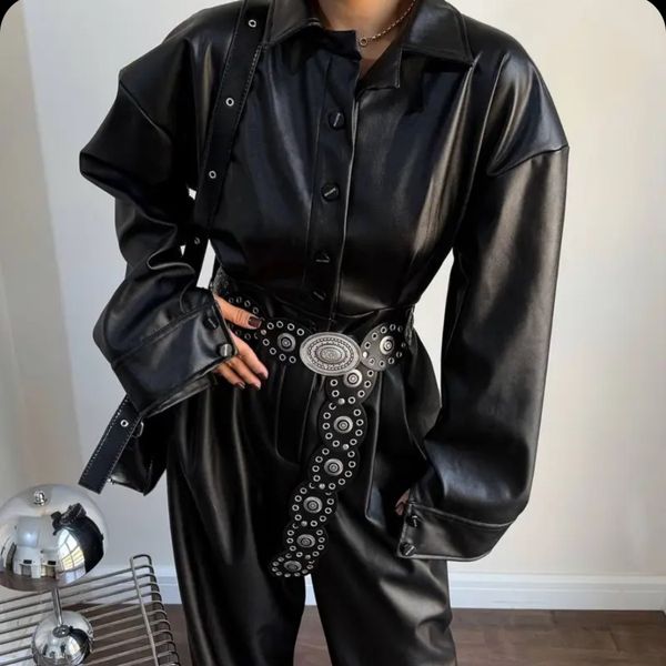 اورال فول چرم یقه دار BLACK CATS کد : 103856