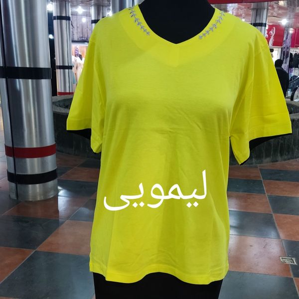 تیشرت زنانه نخ پنبه کد 4902