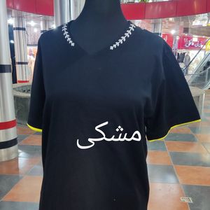 خرید آنلاین تیشرت زنانه نخ پنبه کد 4902