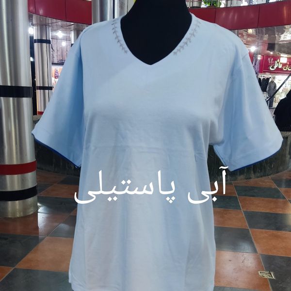 تیشرت زنانه نخ پنبه کد 4902