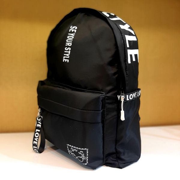 کوله پشتی مشکی اسپرت مدل Style