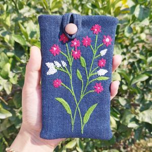 فروش اینترنتی کاور عینک گلدوزی شده با دست