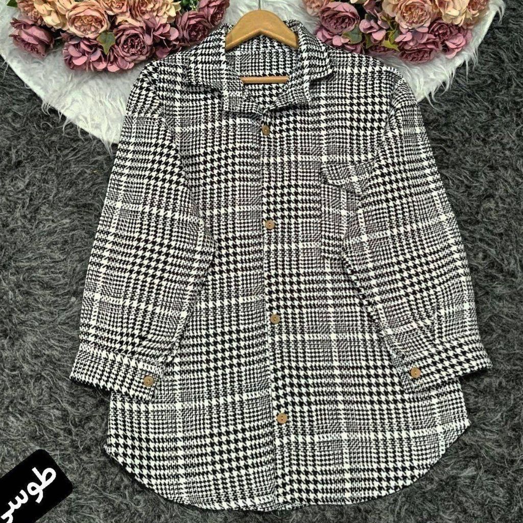 خرید اینترنتی مانتو پشمی زنانه