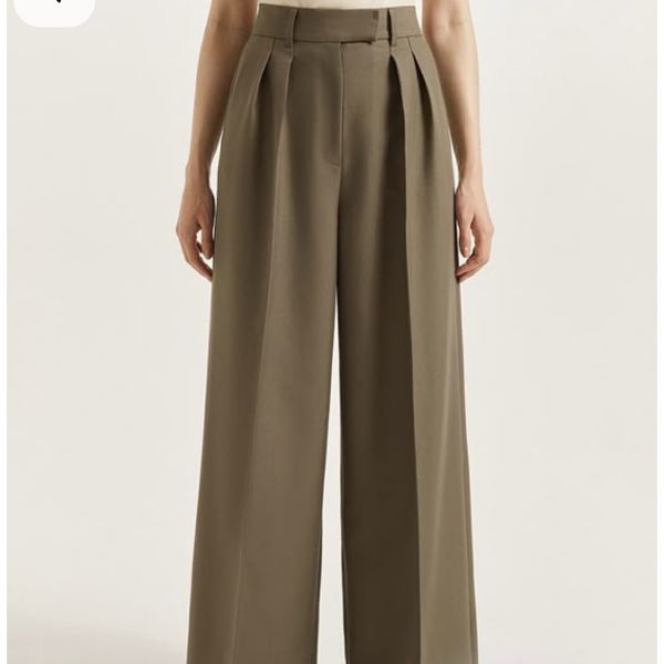 شلوار کرپ اعلا پیلی دار