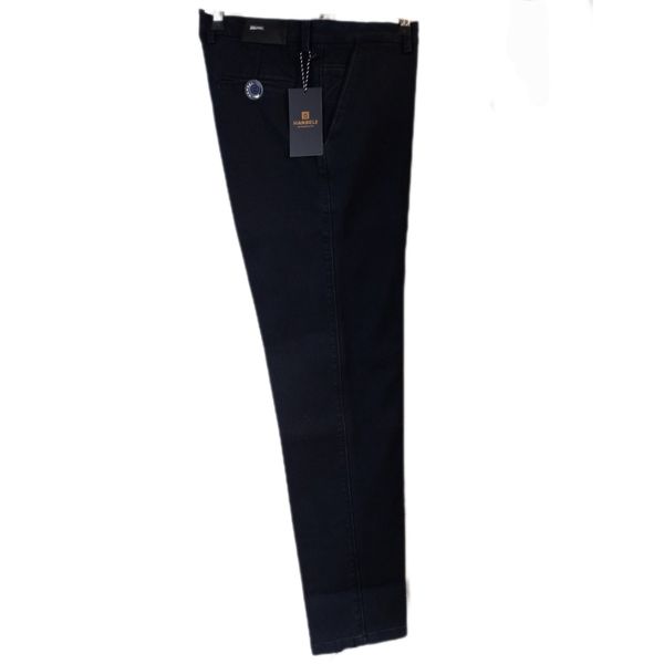 شلوار مردانه کتان هنسل سرمه ای تیره