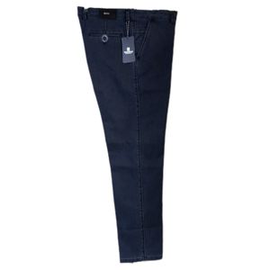 شلوار مردانه کتان هنسل آبی سنگشور