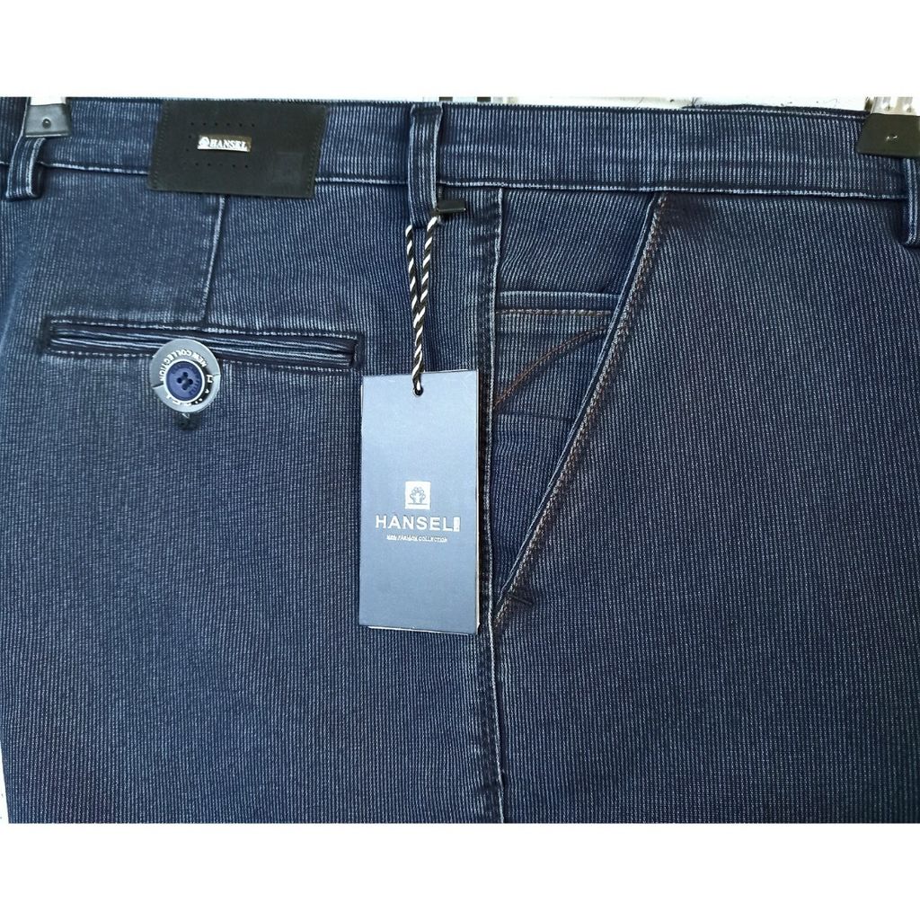 قیمت شلوار مردانه کتان هنسل آبی سنگشور
