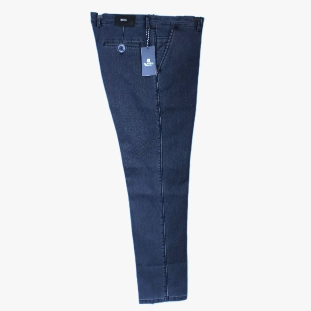 قیمت ارزان شلوار مردانه کتان هنسل آبی سنگشور