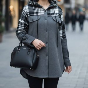 خرید آنلاین پالتو ترکیبی فوتر