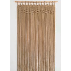 پرده مکرومه بافی طرح سیمرغ