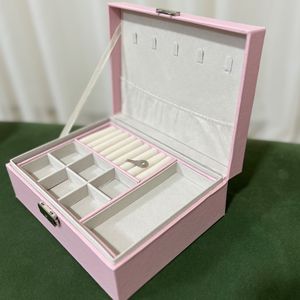 قیمت جعبه جواهرات/ باکس جواهرات دو طبقه ای