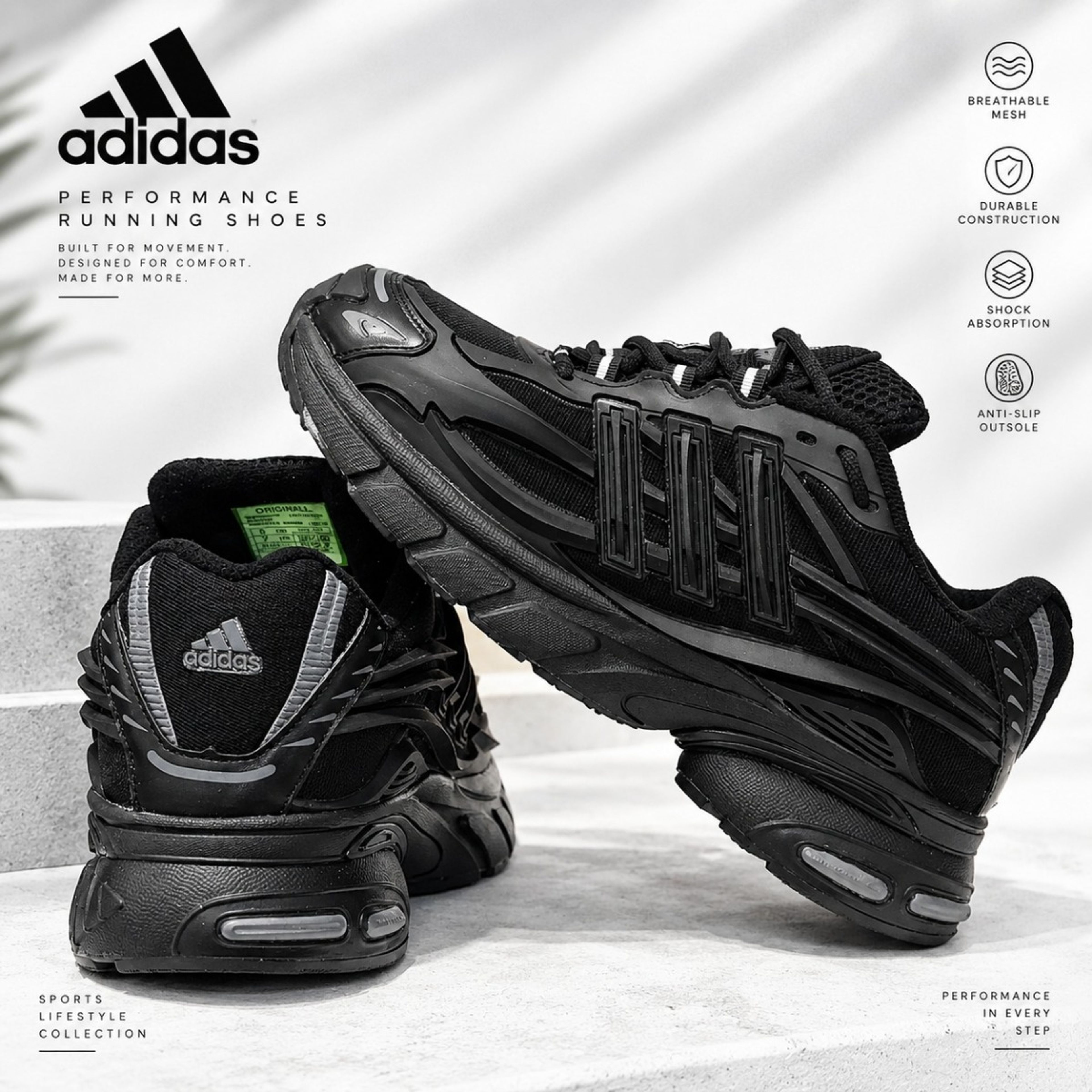 قیمت کتانی آدیداس آدی استار پختی مشکی تمام ترند و پرطرفدار Adidas Adistar