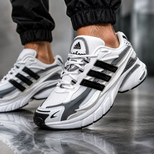 کتانی آدیداس ‌آدی استار پختی سفید طوسی Adidas Adistar