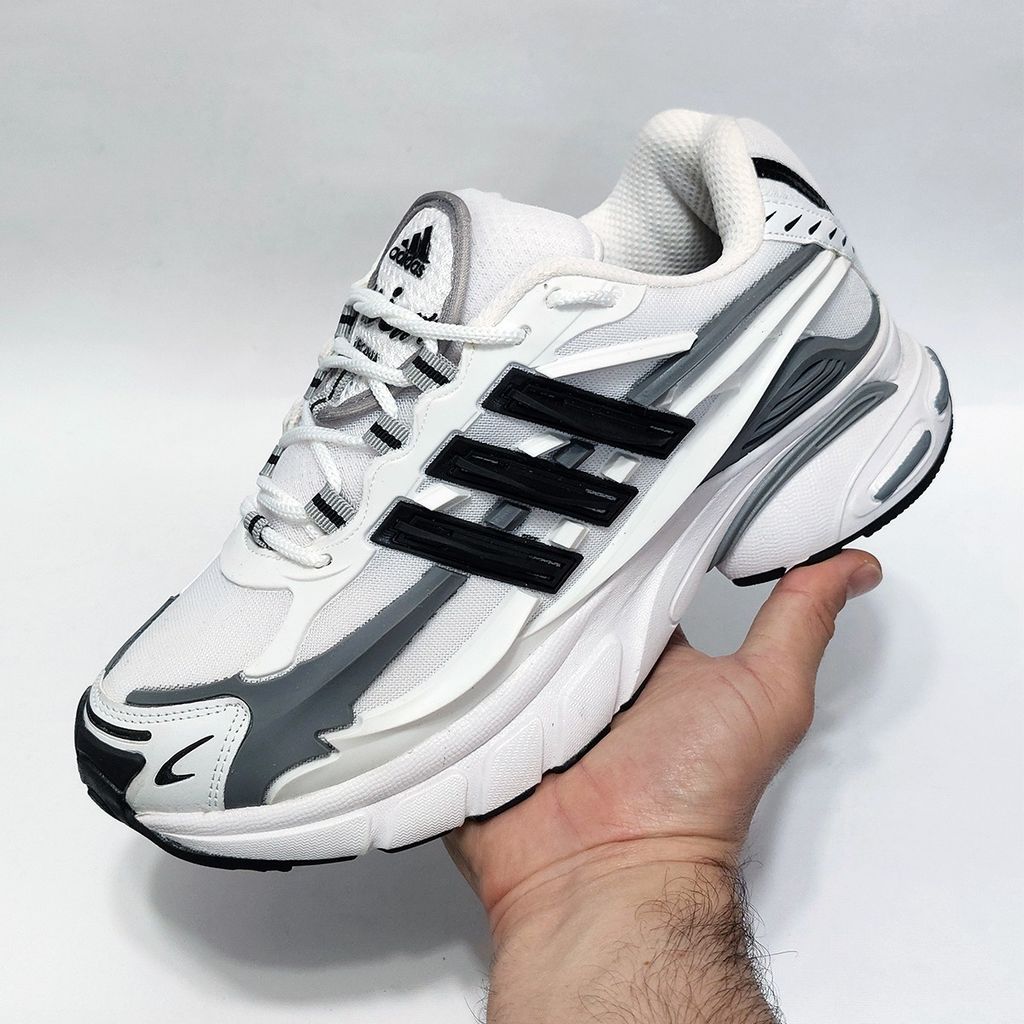 قیمت ارزان کتانی آدیداس ‌آدی استار پختی سفید طوسی Adidas Adistar