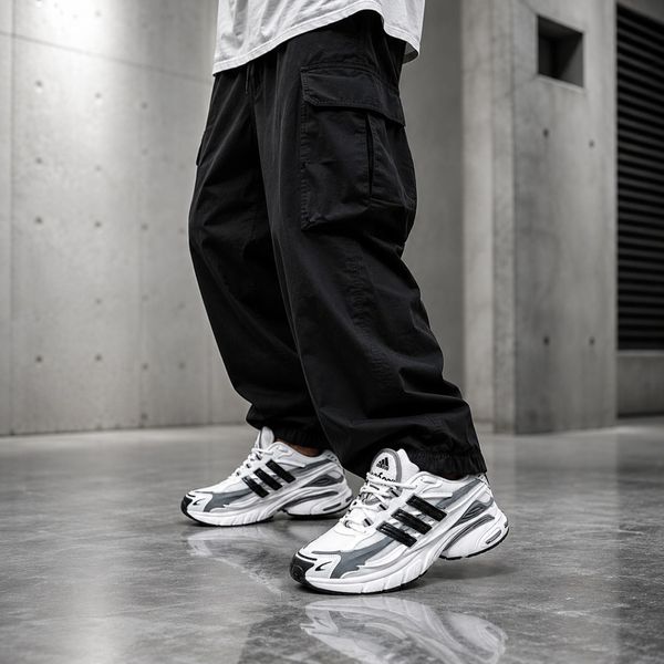 کتانی آدیداس ‌آدی استار پختی سفید طوسی Adidas Adistar