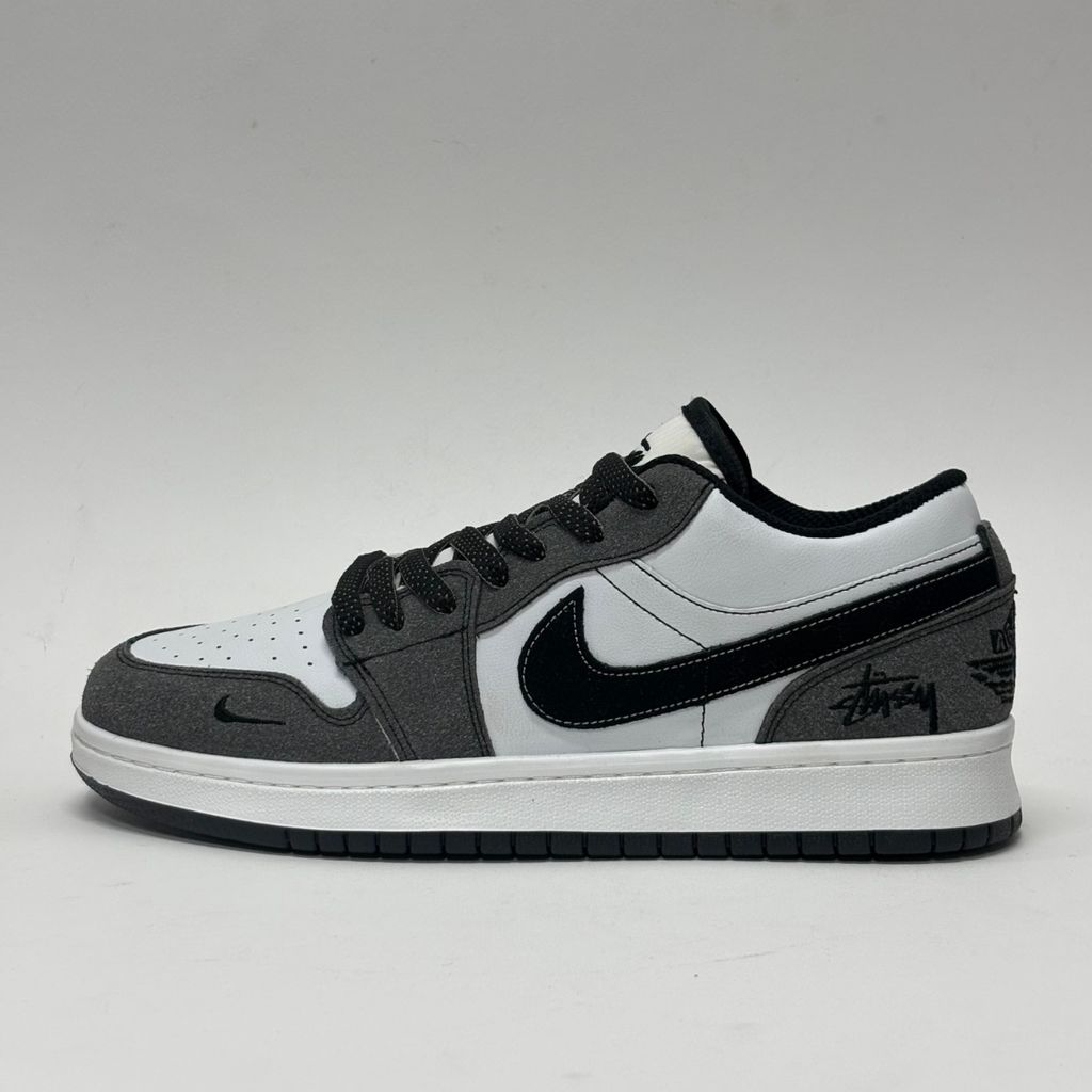 فروش اینترنتی کتونی اسپرت ایر جردن لو سفید طوسی