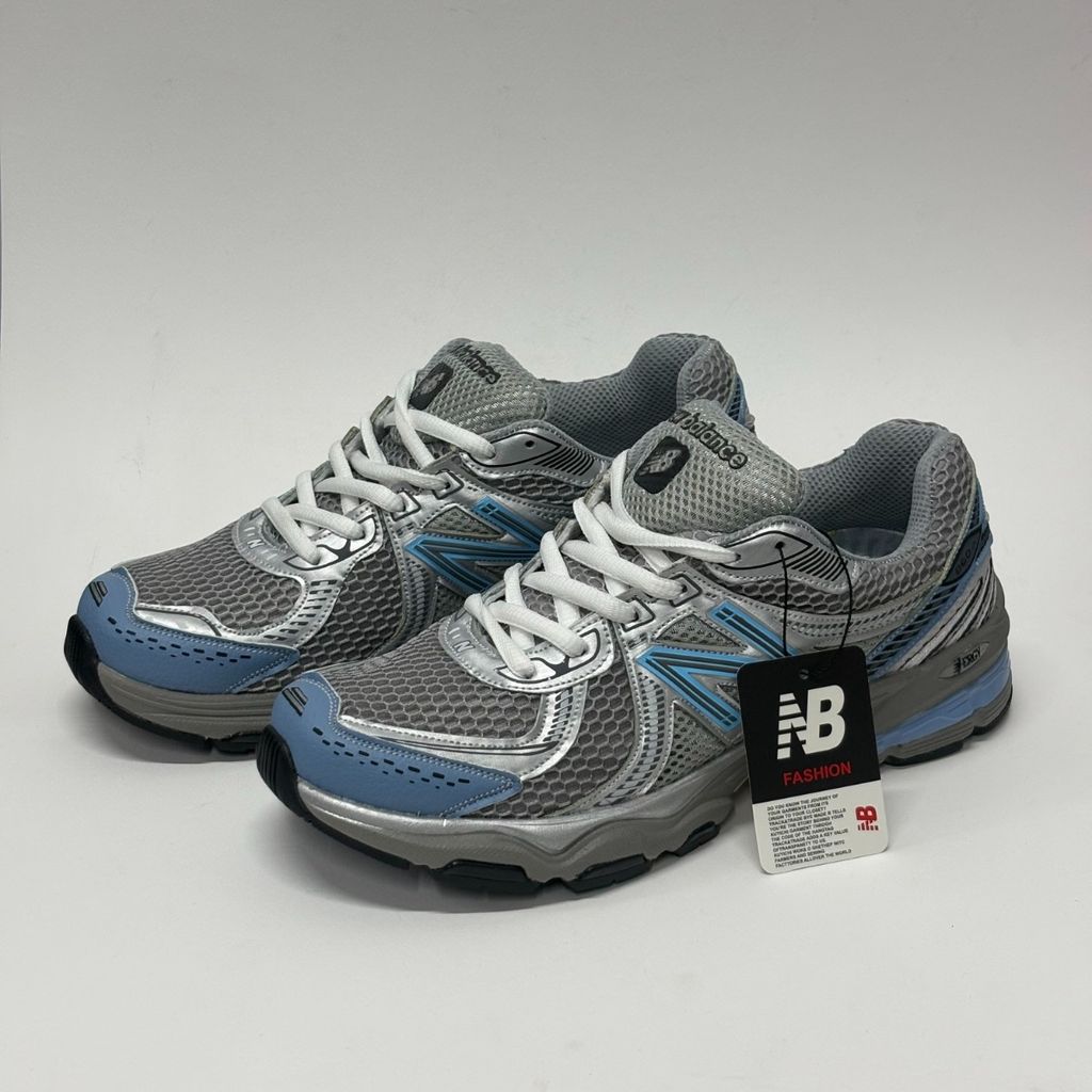 فروش اینترنتی کتونی مردانه نیوبالانس 860 طوسی آبی