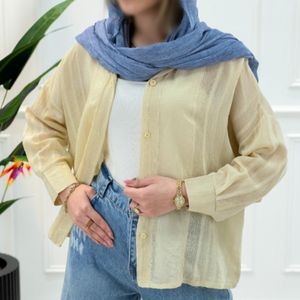 شومیز ژاکارد شیشه‌ای پارسی