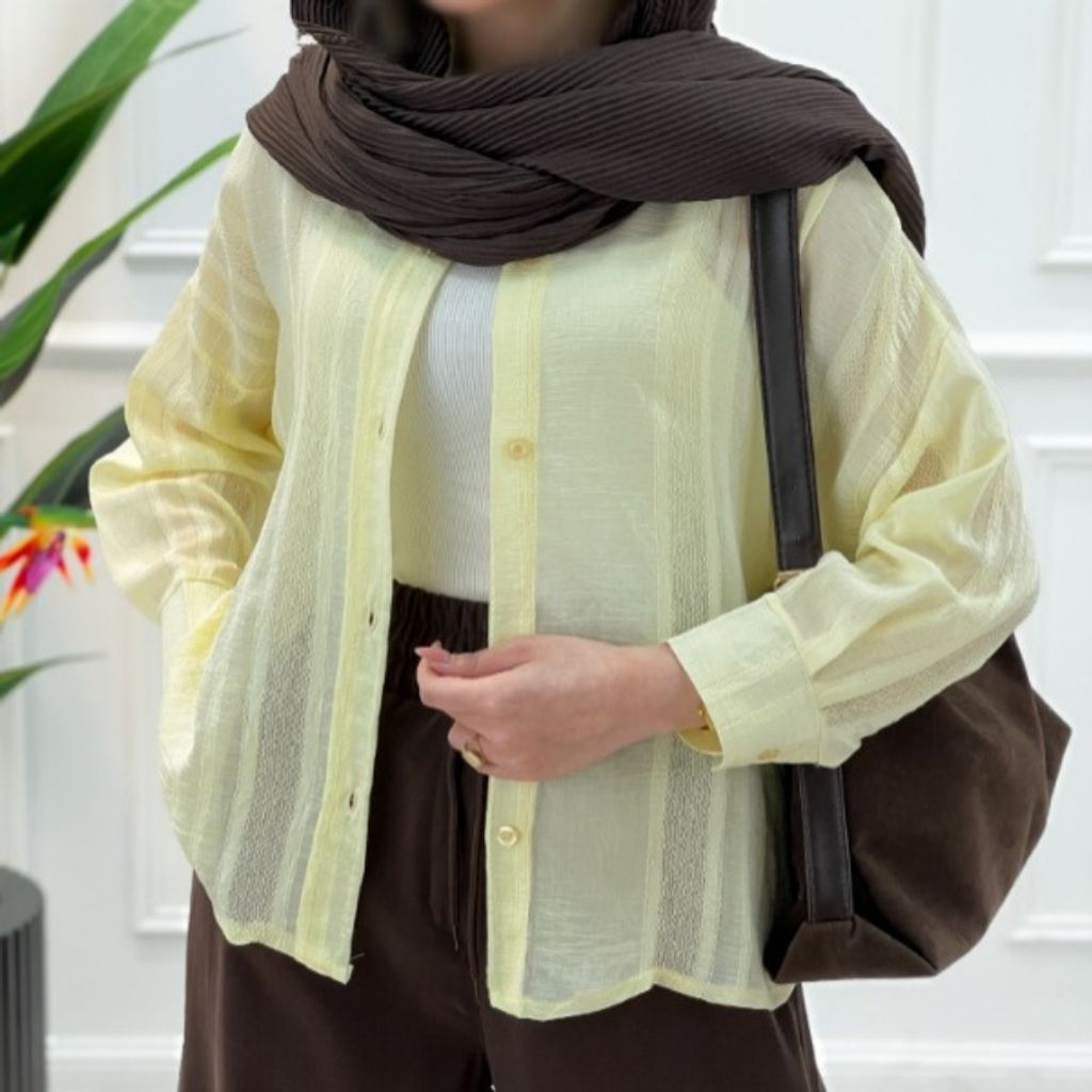 فروش اینترنتی شومیز ژاکارد شیشه‌ای پارسی